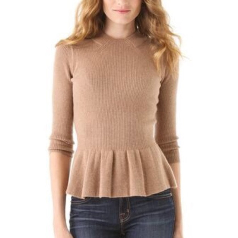 Tory Burch peplum sweater